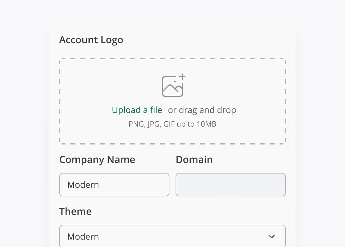 Agency-grade white-label branding and customization